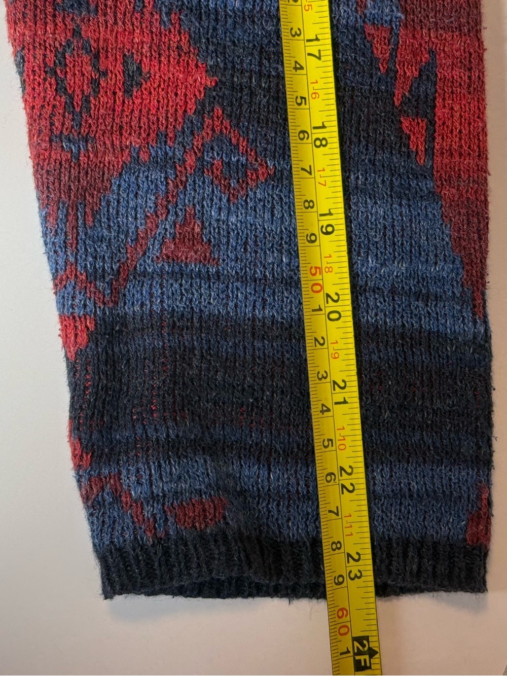 denim supply ralph lauren mens sweater Henley Medium Southwest Design Cotton - Picture 10 of 10